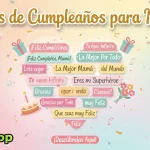 Frases de Cumpleaños para Mamá