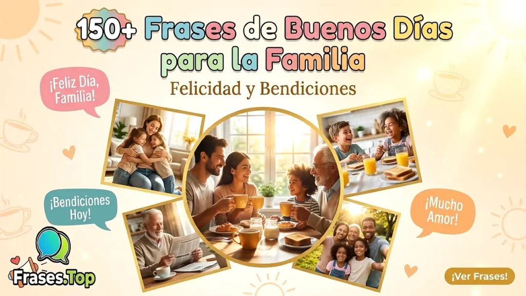 150+ Frases de Buenos Días para la Familia: Felicidad y Bendiciones