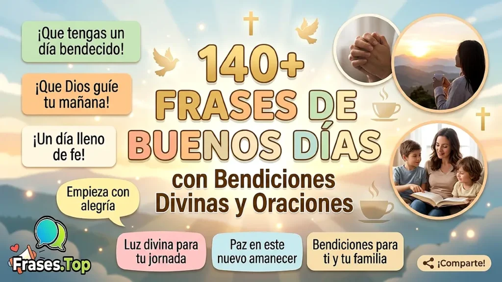 Buenos Días con Bendiciones Divinas y Oraciones