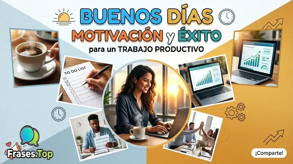 Buenos Días de Motivación y Éxito para el Trabajo Productivo